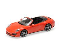 1:43 Minichamps Porsche 911 (991.2) Carrera 4S Cabriolet Orange 2017 410067231 M