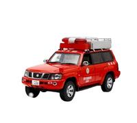 1 43 Nissan Patrol Y61 2004 Simulación De Camión Modelo Coche Aleación Regalo Navideño Juguete para Niños Exhibición