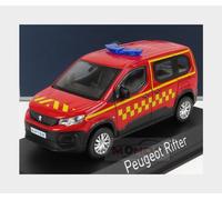 1:43 NOREV Peugeot Riftersapeurs Pompiers 2019 Red Yellow NV479071