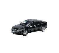 1:43 para Audi S8 D3 2010 Modelo De Coche De Aleación De Simulación Exhibición De Colección Estática Decoración Miniaturas De Automoción(Black)