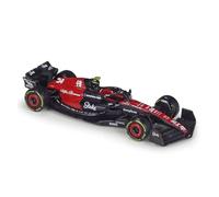 1:43 para Bburago 2023 Alfa Romeo F1 Team Stake C43 Coche de Carreras Coche en Miniatura de aleación colección Adecuada