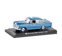 1:43 para Benz 200D Athens Cabina Taxi Simulación De Aleación Modelo De Coche para Colección Miniaturas De Automoción