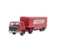 1:43 para Bernard TDA 180 Camión portacontenedores con Remolque Modelo a Escala de aleación coleccionables Adorno Decoración del Hogar