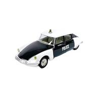 1:43 para CITROËN DS 19 Police Alloy Diecast Simulación Modelo De Coche Colección Interior Vehículos