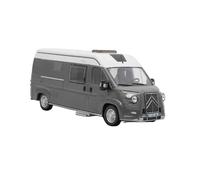 1:43 para Citroen Jumper Neo Type Aleación Autocaravana Camper Modelo Coleccionables Adornos Estáticos Adorno Decoración del Hogar