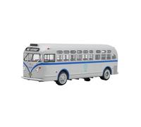 1:43 para GMC TDH 3610 1948 Bus Die-Cast Model Car Ideal para coleccionar y exhibir en el Escritorio Adorno Decoración del Hogar
