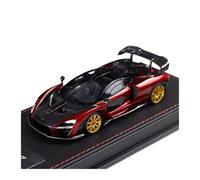 1:43 para McLaren Senna GTR Modelo De Coche De Resina Edición Limitada Colección Adornos Exhibición Hobby Miniatura De Colección(Red)