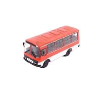 1:43 para PAZ-3205 MDSB002 Autobús suburbano Urbano Modelo de aleación Colección Decoración Espacial Adorno Decoración del Hogar