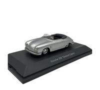 1:43 para Porsche 356 Gmund Cabrio Modelo De Simulación De Coche En Miniatura Fundido A Presión De Resina Recuerdo Coleccionable