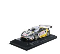 1:43 para Porsche 911 GT3 R 991.2 Modelo De Coche De Aleación De Juguete Coche Adorno Regalo Colección De Pasatiempos No Control Remoto Modelos(Negro)