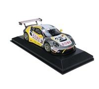 1:43 para Porsche 911 GT3 R 991.2 Modelo De Coche De Aleación De Juguete Coche Adorno Regalo Colección De Pasatiempos No Control Remoto Modelos(Yellow)
