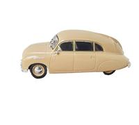 1/43 para Tatra 600 TATRAPLAN Aleación Beige Modelo De Coche Clásico Adornos Decorativos Retro