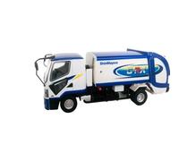 1:43 para Vehículo De Saneamiento Modelo De Coche De Plástico Regalos Decoración Juguetes Adornos Estáticos De Interior