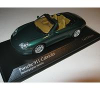 1:43 Porsche 911 Cabrio 2001 Dschungelg. 400062731 1 Of 2016 Minichamps Ovp Neu