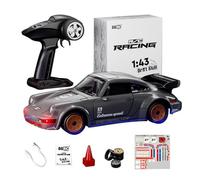1:43 RC Drift Auto con giroscopio, modelo de coche teledirigido de aleación de 2,4 GHz, mini coche de carreras de deriva para niños, niñas y adultos
