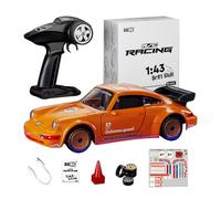 1:43 RC Drift Auto con giroscopio, modelo de coche teledirigido de aleación de 2,4 GHz, mini coche de carreras de deriva para niños, niñas y adultos