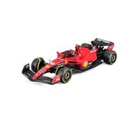 Ferrari SF-23 #55 Fórmula 1 2023 Rojo Sainz Con Casco Auto Modelo 1:43 Bburago