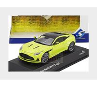 Solido Aston Martin DB12 2023 - Coche de Coche Die-Cast, Caja de Ventana con Base de plástico, Modelo de coleccionista de Lujo Deportivo Lime Essence, 1:43