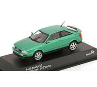 1/43 Solido Audi S2 coupe green 1994 S4312209 cochesaescala