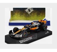 Solido Miniatura coche MCLAREN MCL60 1:43 Orange O. Piastri GP Gran Bretaña 2023