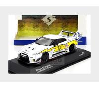 Solido Coche a escala 1:43 Nissan GTR35 LBWK Silhouette Blanco 2019