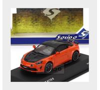 MODELO DE COCHE ESTÁTICO SÓLIDO RENAULT ALPINE A110 RADICAL 2023 NARANJA 1/43