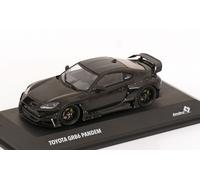 Solido Pandem Toyota GR86 2022 - Coche de coche Die-Cast, caja de ventana con base de plástico, modelo de coleccionista Tuning Sportwagen negro, 1:43