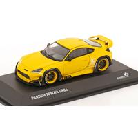 Sólido 421438235 - 1:43 Toyota GR86 ROCKET BUNNY Amarillo - Nuevo