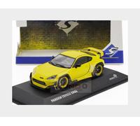 Sólido 421438235 - 1:43 Toyota GR86 ROCKET BUNNY Amarillo - Nuevo