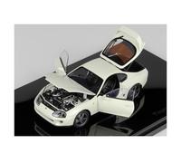 1:43 Speedmaster Supra A80 Modelo Coche Aleación Completamente Abierto Adorno De Oficina Rojo Coleccionable Exquisita Artesanía Decoración(White)