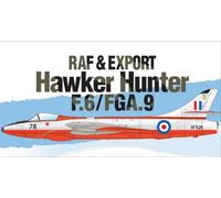 Hawker Hunter F.6/ Fga.9 Raf & Export Fighter 1:48 Plástico Modelo Kit Academy