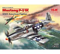 ICM 48154 - 1:48 MUSTANG P-51K, II Guerra Mundial American Fighter - Nuevo