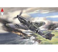 ICM 48102 - 1:48 Messerschmitt Bf 109F-2 WWII - Nuevo