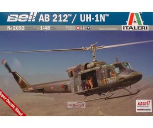1:48 Italeri Elicottero IC.AB 212/UH-1N KIT IT2692 Modellino