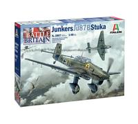 1:48 Italeri Ju-87B Stuka Battle Of Britain 80° Anniversary Kit IT2807 Modellino