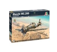 Italeri Kit de modelo a escala Macchi MC.200 Series XXI-XXIII multicolor