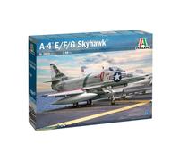 Italeri Kit maqueta 1:48 A-4E/F/G Skyhawk 2826S – plástico detallado sin pintar