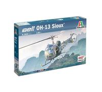 Italeri Kit maqueta 1:48 OH-13 Scout (2820S) Helicóptero Guerra de Corea – Kit plástico encolado