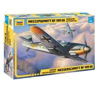 Messerschmitt Bf-109 G6 Kit De Plástico 1:48 Modelo ZVEZDA