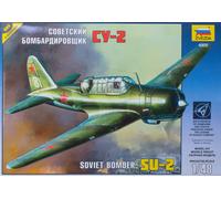 Zvezda Kit de plástico Su-2 Bombardero ligero soviético 1:48 (Z4805)