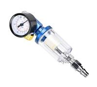 1/4In Air Inlet Pressure, Regulator Inline Water Oil Trap Filter Separator For Spray Gun Tool