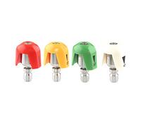 1/4inch Schnellanschlussanschlag Düse Druck Waschmaschine Accessoires Spray Tipps Düsen Kit Kit