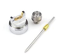 1.4mm / 1.7mm / 2.0mm Boquilla Reemplazar Kit de Boquilla para HVLP Pistola de pulverización H-827 Pintura Manual neumática Manual (Specification : 2.0mm)