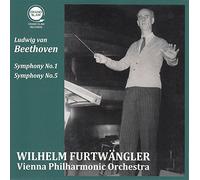 ベートーヴェン : 交響曲 第1番 & 第5番 「運命」 (Ludwig van Beethoven : Symphony No.1 | Symphony No.5 / Wilhelm Furtwangler | Vienna Philharmonic Orchestra) [CD]