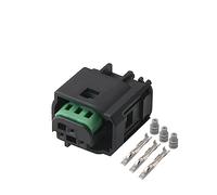 1/5 / 10/20 / 50sets 3 Pin Tyco Plastic Sensor Sensor Plug dark Male Conector Femenino Auto Light Impermeable Tapón eléctrico 968402-1 (Color : 3p female, Size : 10 SETS_3P)
