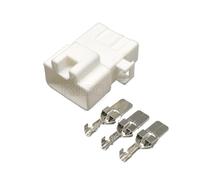 1/5/10/20Kit Set Blanco 3 Pin Coche Serie 7.8mm Alta Potencia Auto Cable Cable Macho Conector Hembra 7282-3030 7283-3030(Male set,20Sets)