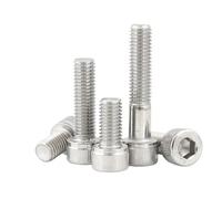 1/5/10/25 piezas 1/8-40 5/32-32 a 5/8-11 grueso 1/4-20 304 tornillo de cabeza hexagonal de acero inoxidable(2-1l2,5pcs 5l16-18)
