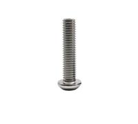 1/5/10/50 Uds M2 .5 M3 M4 M5 M6 M8 304 Botón Torx De Seis Lóbulos Acero Inoxidable Cabeza Redonda Con Pin Tornillo Seguridad A Prueba Manipulaciones(25mm,5pcs M8)