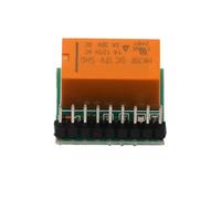 1/5/10 piezas mini 1 canal 5 V CC DPDT placa de relé módulo de interruptor de doble polo y doble tiro HK19F PCB for Raspberry Pi(10Pcs,DC 12V)
