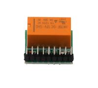 1/5/10 piezas mini 1 canal 5 V CC DPDT placa de relé módulo de interruptor de doble polo y doble tiro HK19F PCB for Raspberry Pi(5Pcs,DC 5V)